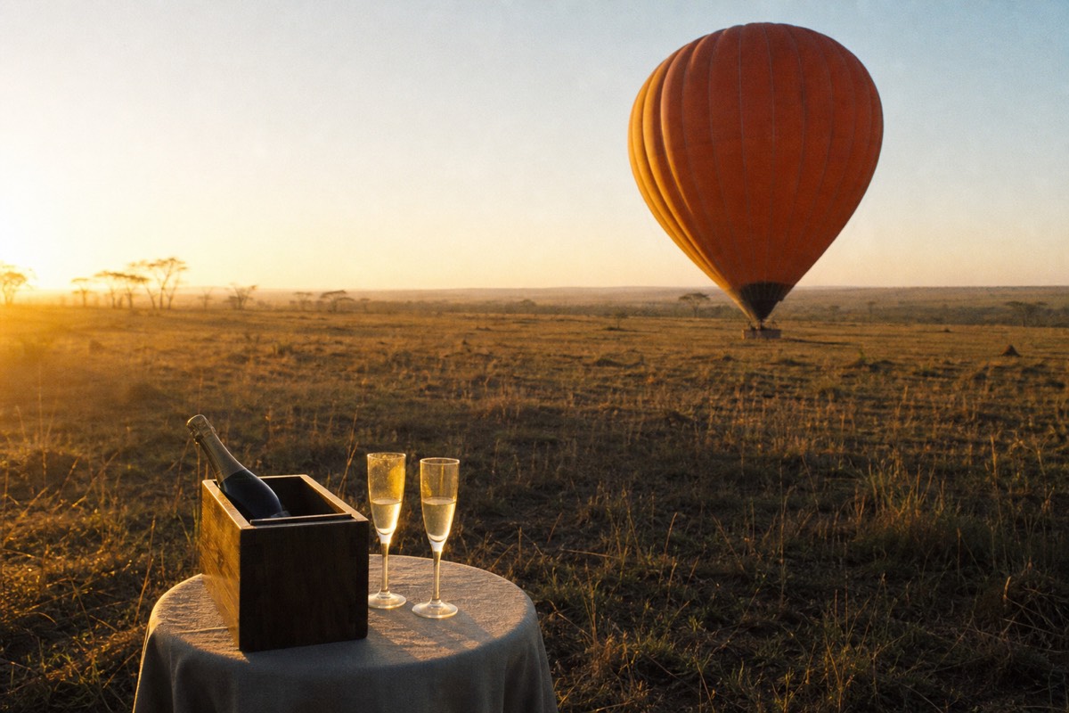 Balloon Flight with Champagne Breakfast