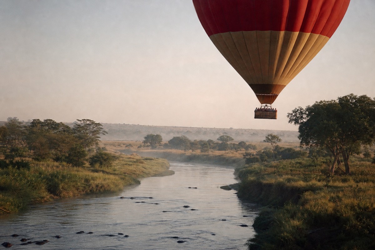 Serengeti Balloon Safari with Bush Breakfast